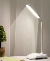 Portable Rechargeable LED Desk Lamp with Touch Control – Adjustable Brightness USB Charging Lightv