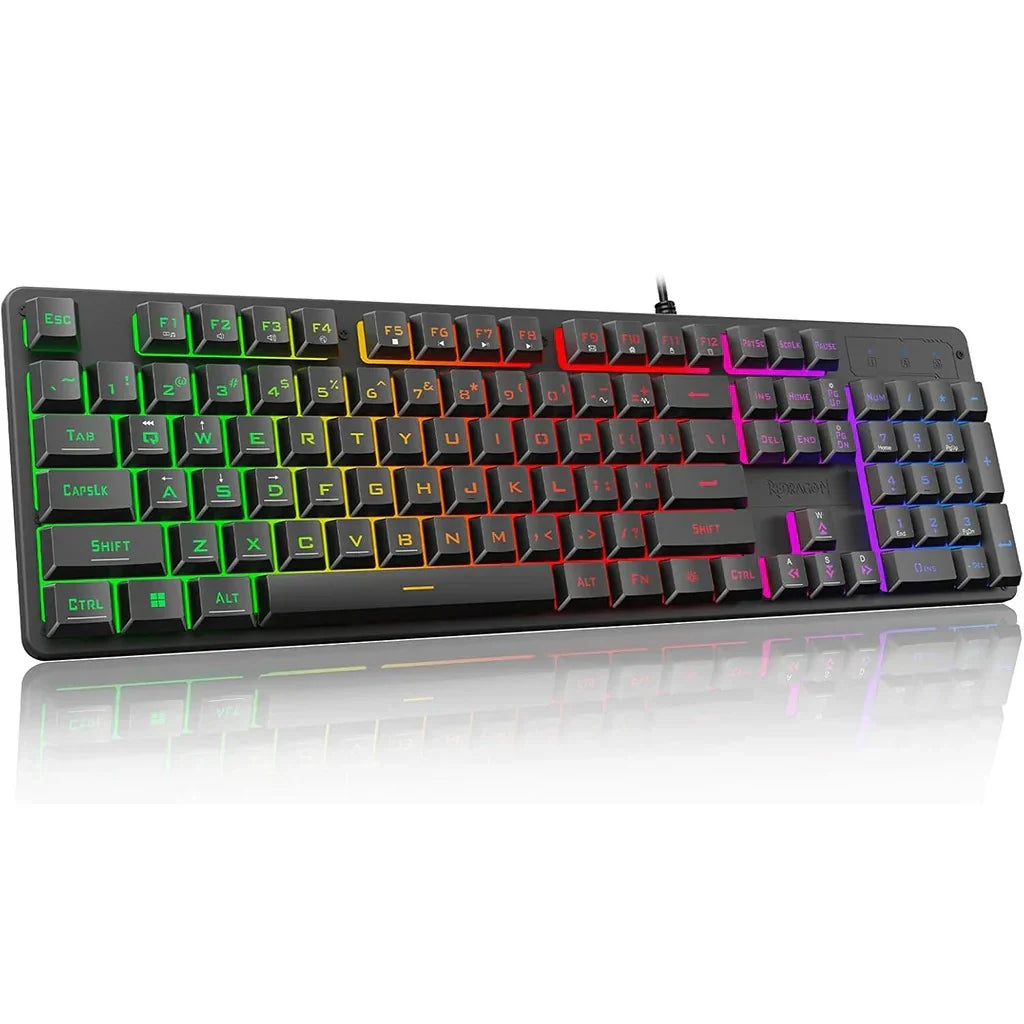 Redragon Netherbane K521 Mechanical Gaming Keyboard – RGB Backlit | Wired | Tactile Switches