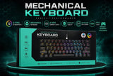 GAMING MECHANICAL RGB LIGHT 61 KEY KEYBOARD