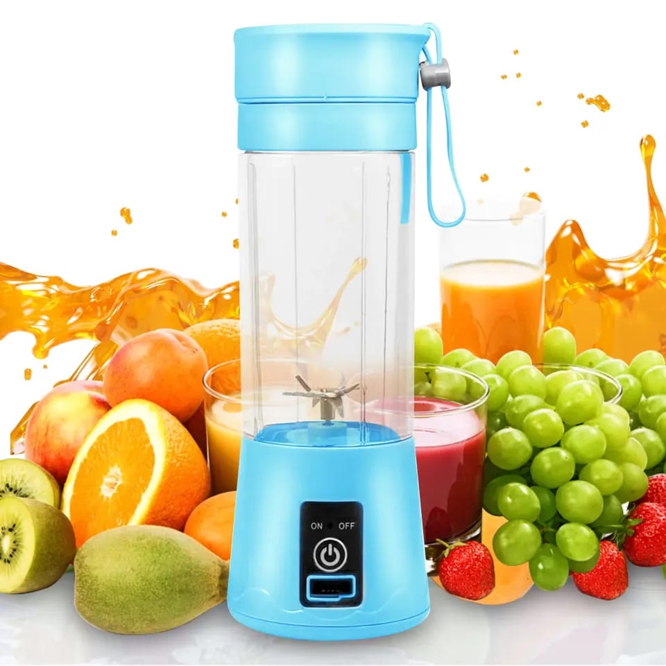 Portable USB Rechargeable Blender Bottle