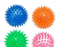 Round Spikes Toy Ball with LED for Puppies and Dogs