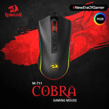Redragon M711 Cobra RGB Gaming Mouse – Precision Meets Performance